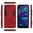 Slim Armour Tough Shockproof Case & Stand for Huawei Y7 Pro (2019) - Red
